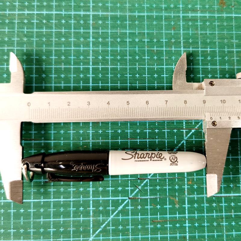 Sanfu Sharpie Mini Oil-Based Waterproof Golf Ball Marker with Hook