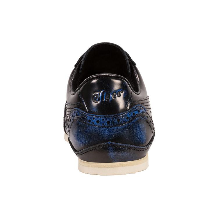 ONITSUKA TIGER Максимальная амортизация Тренировочная обувь Нескользящая Износостойкая Низкие Повседневная обувь Унисекс Синий Черный TH7T0L-9042