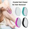3pcs Crystal Glass Hair Remover Is Safe and Painless To Remove Body Hair It Can Be Used Repeatedly and Easy To Clean Hair Remover