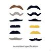 12 Pieces Halloween Mustache Set Costume Accessory for Pretend Play