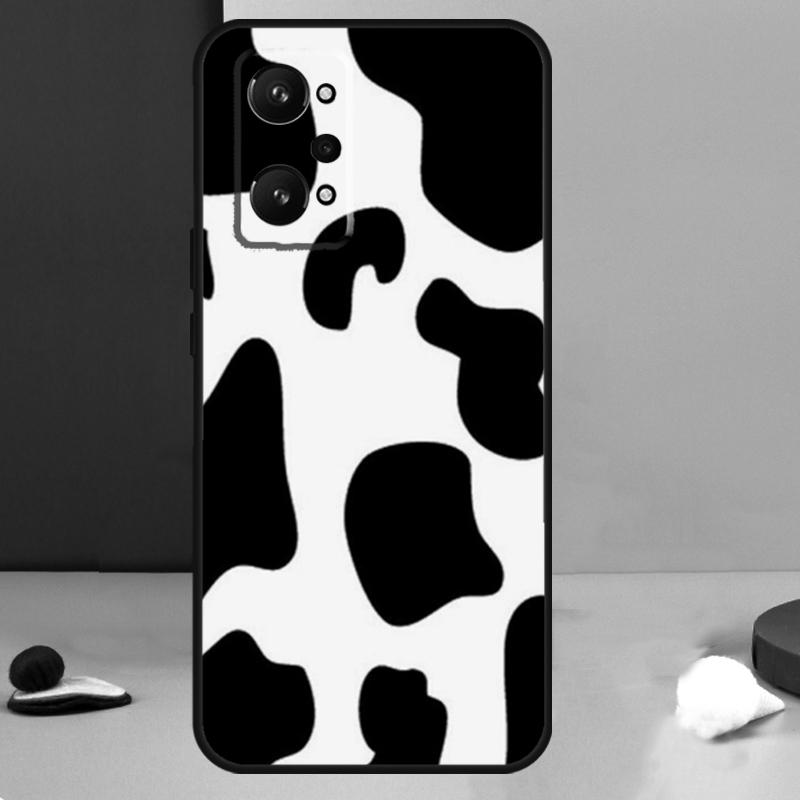 Чехол с принтом шкуры коровы для Realme 14 13 Pro Plus 10 11 12 GT 5 6 6T GT7 Pro C61 C55 C53 C51 C21Y C25S C75 C67