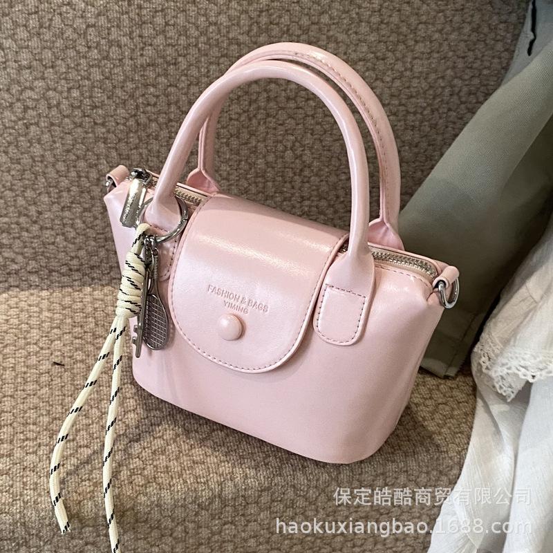 Premium sense niche bag women's spring and summer versatile 2025 new fashion shoulder messenger bag Korean version portable bucket bag