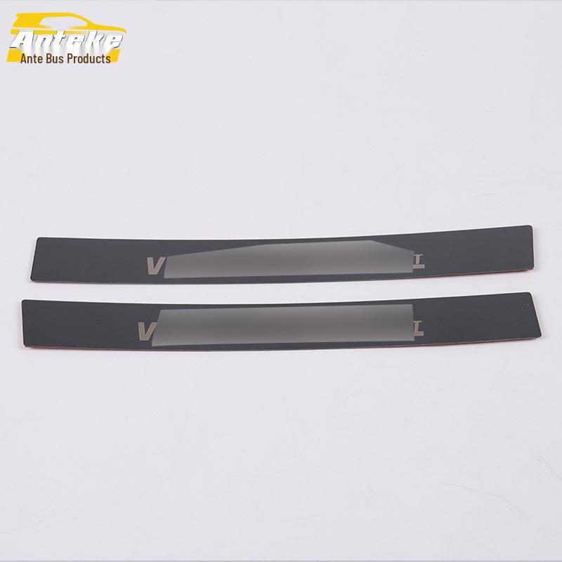 Защитная пластина заднего бампера Venucia T60: Защита задней двери Декоративная наклейка из нержавеющей стали для 19 моделей