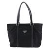 Tote Bag BR2311 NERO Black Nylon/leather Women Used