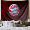 1PC Bayern Munchen Logo Design Tapestry, Unique Design Tapestry, Wall Decor for Bedroom,Livingroom, Playroom,Heartwarming Fan Holiday Gifts