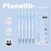4/5/6/7/set Ins Simplicity Gel Pen Korean Solid Color 0.5MM Black Cute Pens Lovely Stationery Pens School Student/Office Supplies