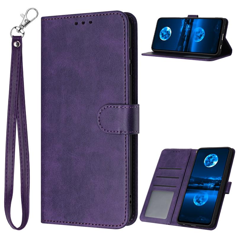 Casing For OPPO A3 A2 Pro A3X A2M A1i A2X A1X 4g 5g Luxury Flip Wallet Case PU Leather Card Slot Stand Cover With Lanyard