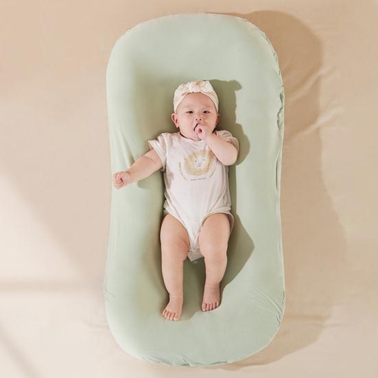 Детская бионическая кровать с поддержкой шеи и спины, структура, похожая на матку, для ощущения матки, подушка для отдыха с потайной молнией, подушка для отдыха новорожденных от 0 до 12 месяцев