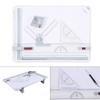Pro A3 Drawing Board Table With Clear Rule Parallel Motion and Adjustable Angle