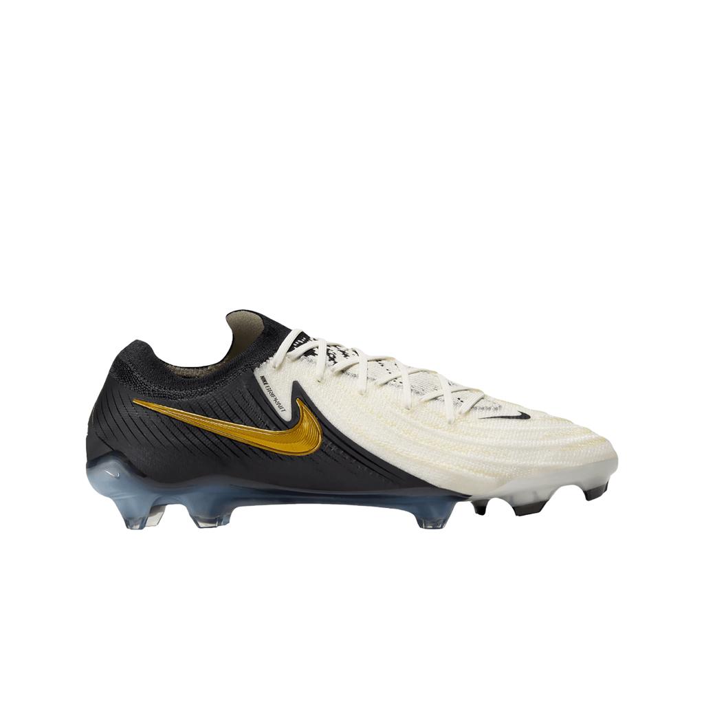 Nike Phantom Gx 2 Elite Fg White Metallic Gold Coin Black