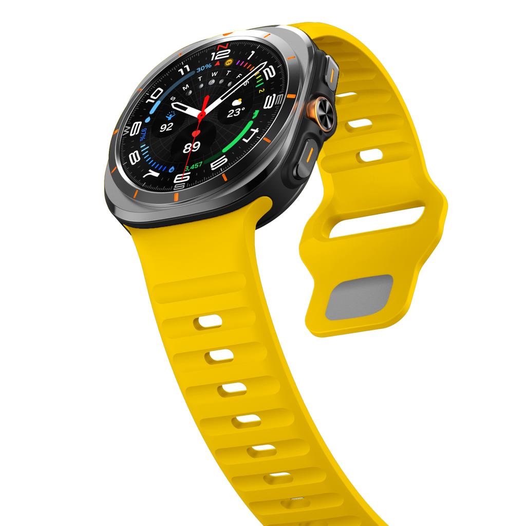Ремешок с полным покрытием для Samsung Galaxy Watch Ultra 47 мм, водонепроницаемый ремешок с обратной застежкой для Galaxy Watch Ultra, ремешок для часов