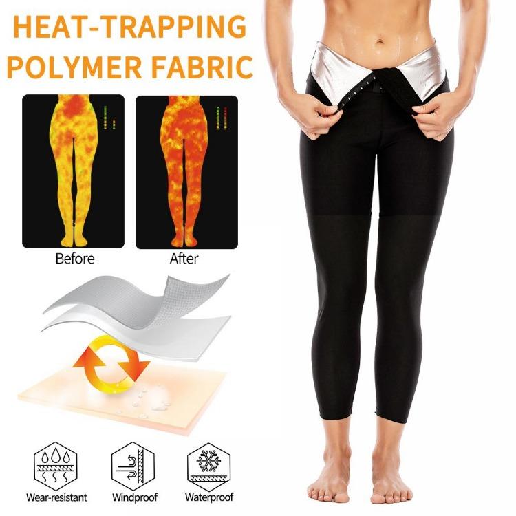 Женские термошорты для похудения, леггинсы для тренировок с контролем живота, бодишейпер, тренировочные брюки для сауны