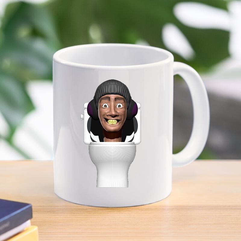 Мультфильм Skibidi Туалет Кофе Чай Кружки Спикер Camcordeman Завтрак Десерт Молоко Вода Керамические чашки Домашняя посуда для напитков Подарки другу