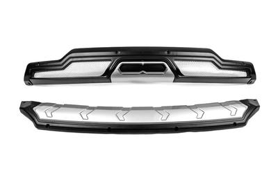 Передняя и задняя накладки V2 (2 шт) для Lexus NX 2014-2021 гг