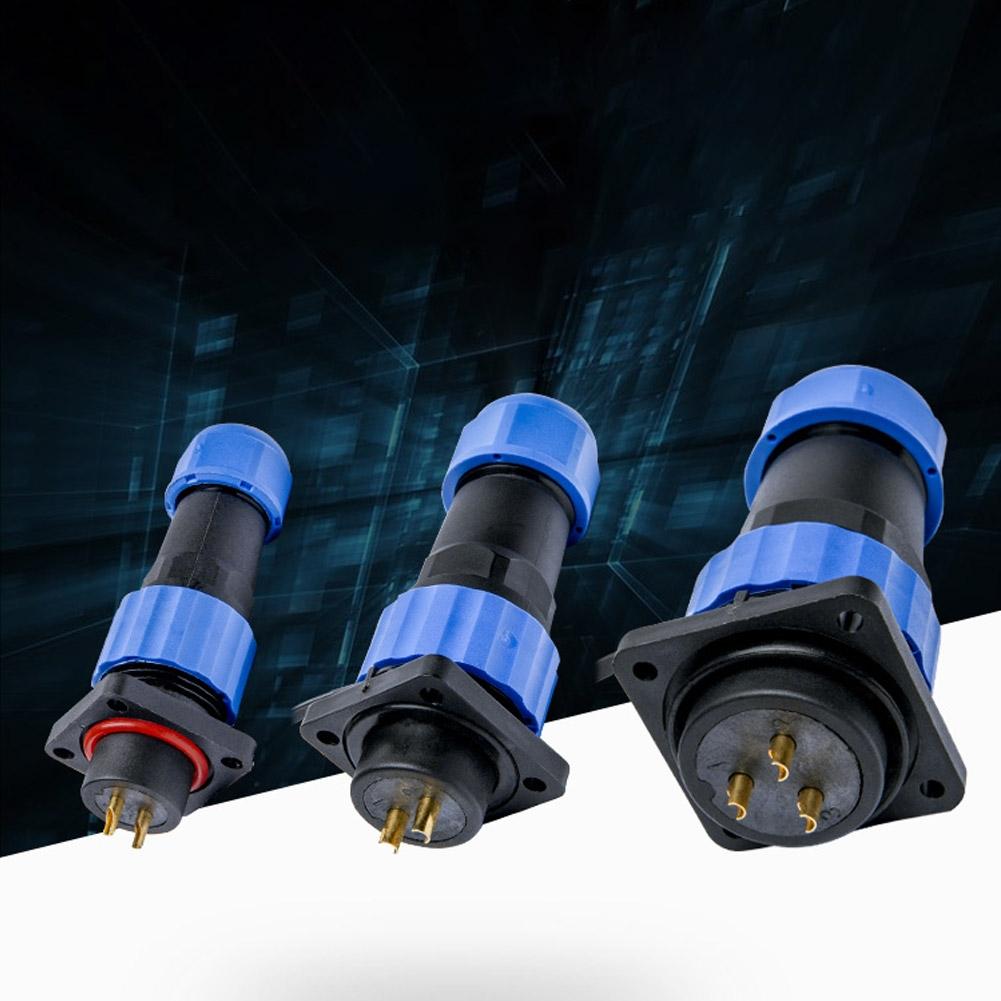 Водонепроницаемый квадратный разъем SP16 для сценического освещения и морского оборудования