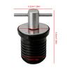 Marine Drain Plug Stainless Steel Kayak Drain Twist Plug Rubber Sinking Prevention Tool Marine Accessories For Sea Reservoir