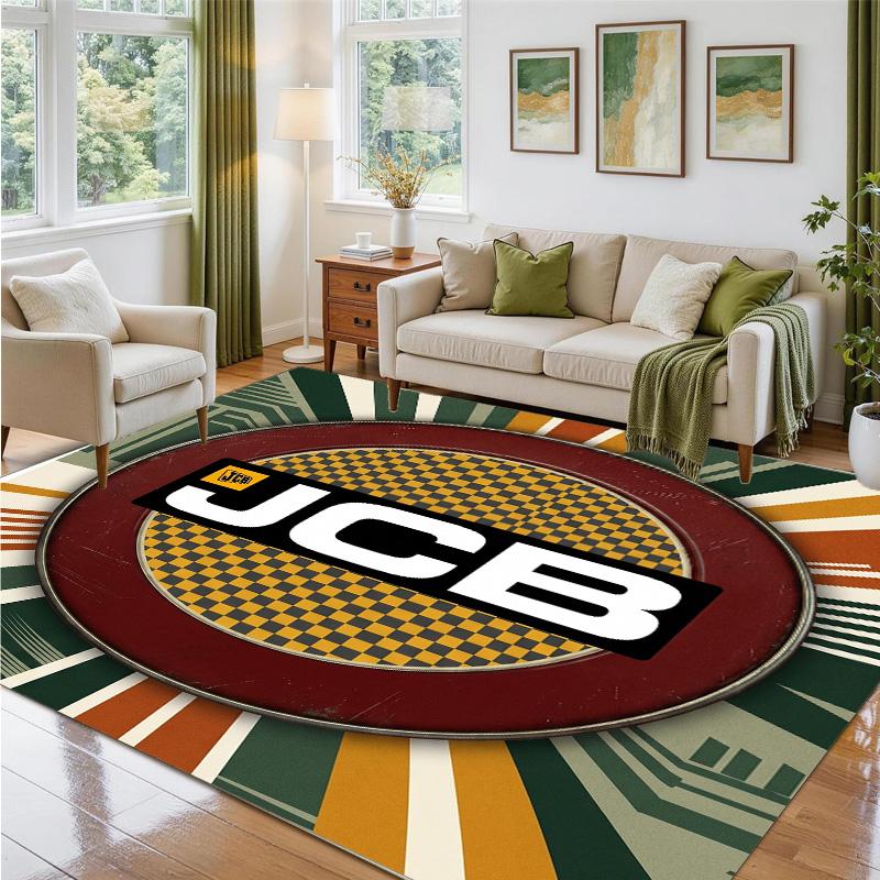 JCB Design Crystal Velvet Rug Soft Decorative Mat for Bedroom Entrance