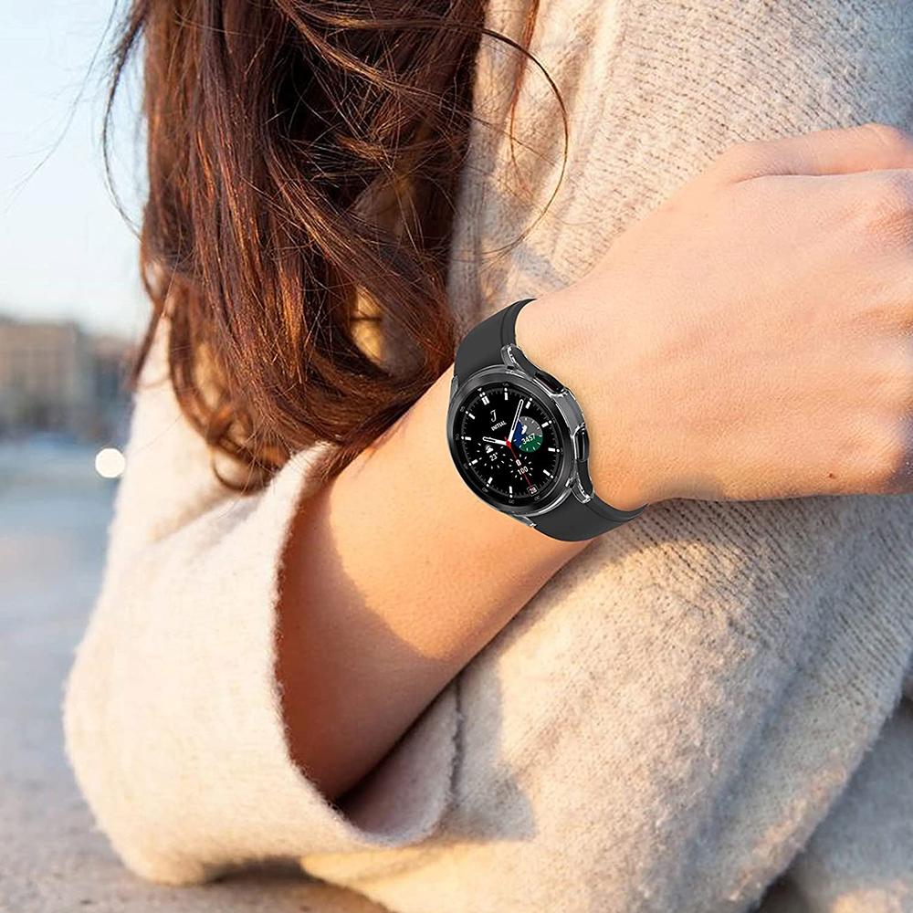 Чехол для Samsung Galaxy Watch 4/5/5Pro/6 40мм 44мм 45мм Матовый Защитный Полый Бампер Оболочка для Watch 6 Classic 43мм 47мм