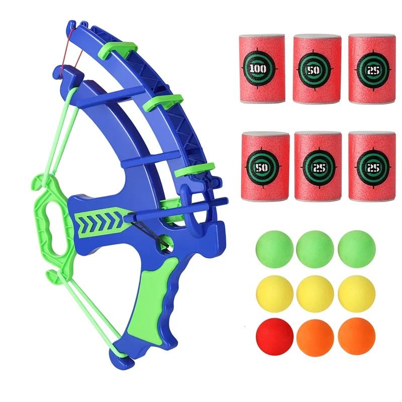 1 шт. Популярная детская стрела-мишень, эластичный липкий мяч, интерактивная метательная игрушка для стрельбы из стрелы для родителей и детей