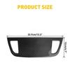 Carbon Fiber Vent Dashboard Air Cover Outlet Trim For BMW 3Series E90 E92