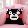 Милая чехол-подушка K-kumamon Удобный двусторонний чехол для подушки Идеально подходит для автомобиля, дивана, спальни и многого другого