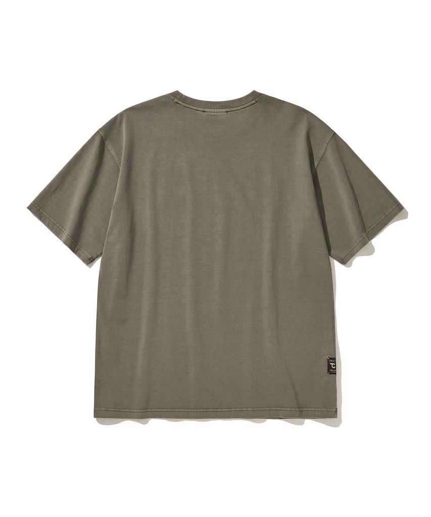 HELEMENT Uo Pigment Short Sleeve T-Shirt (L/Khaki)