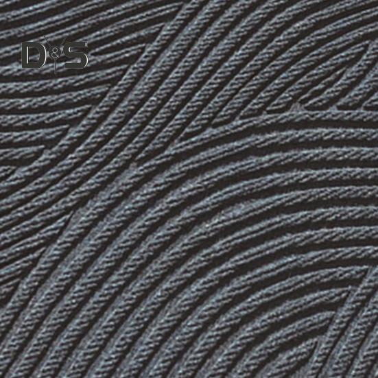 Коврик для двери удаляет грязь, переработанная противоскользящая основа, режущийся геометрический узор, для использования в помещении и на улице, входной коврик для кухни, гаража