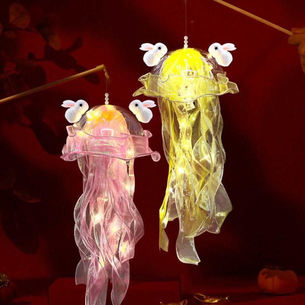 Funny Colorful Jellyfish Lantern Luminous Ocean Animals Ancient Jellyfish Lamp Wedding