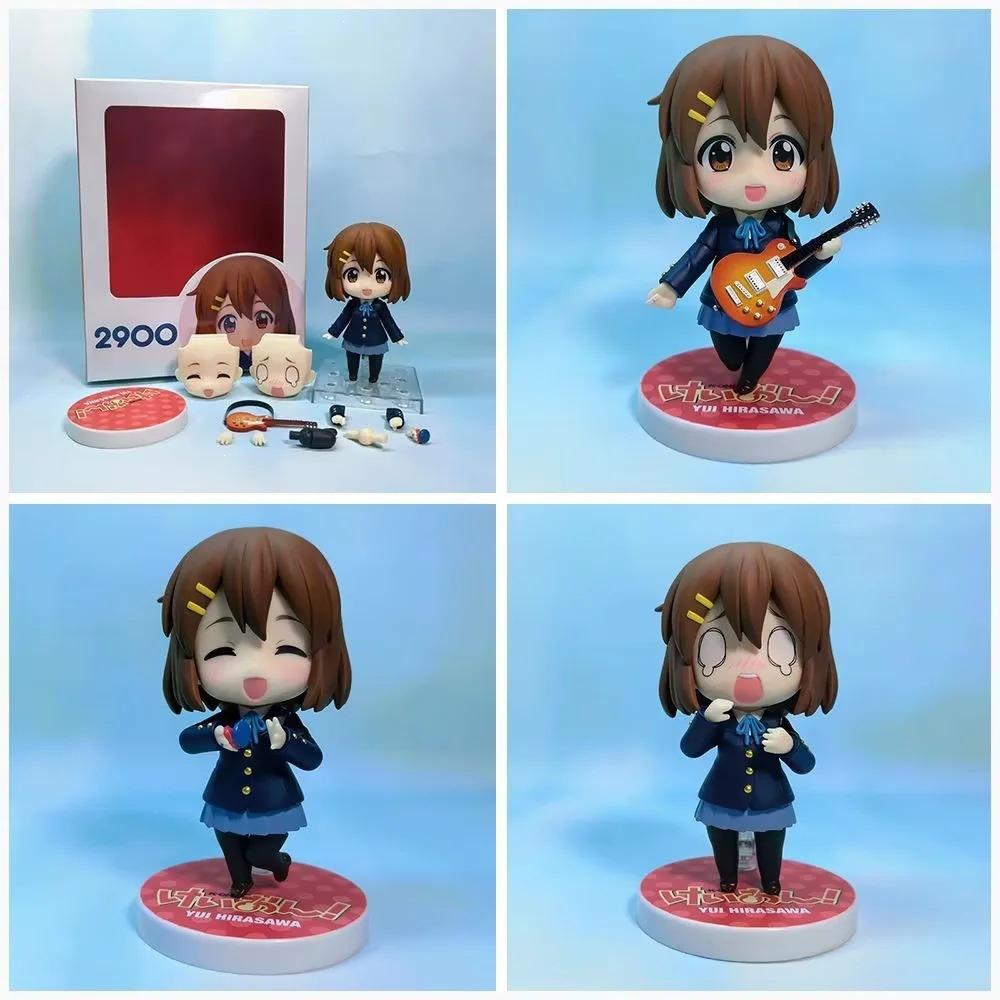 Аниме Фигурка Nendoroid 2900 Юи Хирасава K-On! Версия Q Сменное Лицо Подвижная В Коробке Коллекционная Для Коллекционеров Аниме