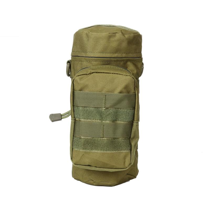 Тактическая сумка для бутылки с водой Molle, держатель для путешествий, кемпинга, пешего туризма, велоспорта, рыбалки, охоты, бутылки с водой, переноска для чайника