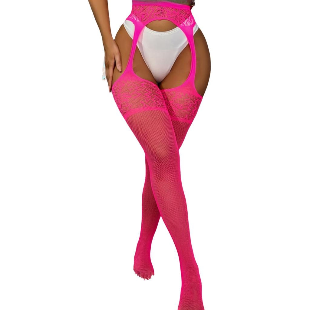 Черные сетчатые длинные носки больших размеров, чулки с подвязками, колготки больших размеров, женские колготки, нижнее белье для женщин XXXL