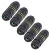 5PCS IP68 Waterproof Connector 3 Pin Straight Through Outdoor Power Connector for 9‑12mm