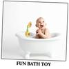 -purpose Bath Toy Sunflower Shower Head, Suitable For Toddler And Baby Bathing, Water Play Baby Bath Toy
