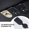 ALO1 Car Valve Glasses Holder Sunglasses Clip Accessories Interior For Tesla Model 3 Model S Model X Model Y Roadster Bonina