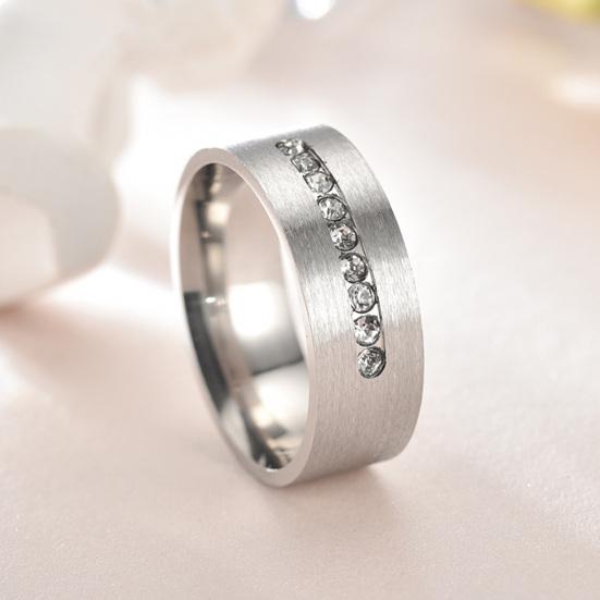 1/2 шт. кольцо модное нежное тонкое мастерство изысканное украшение кольцо для пары со стразами и цирконом