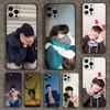 Чехол для телефона модели B-Byeon Woo Seok для Apple iPhone 15,14,13,12,11,Pro,X,XS,Max,XR,Plus,Mini Мягкий черный чехол
