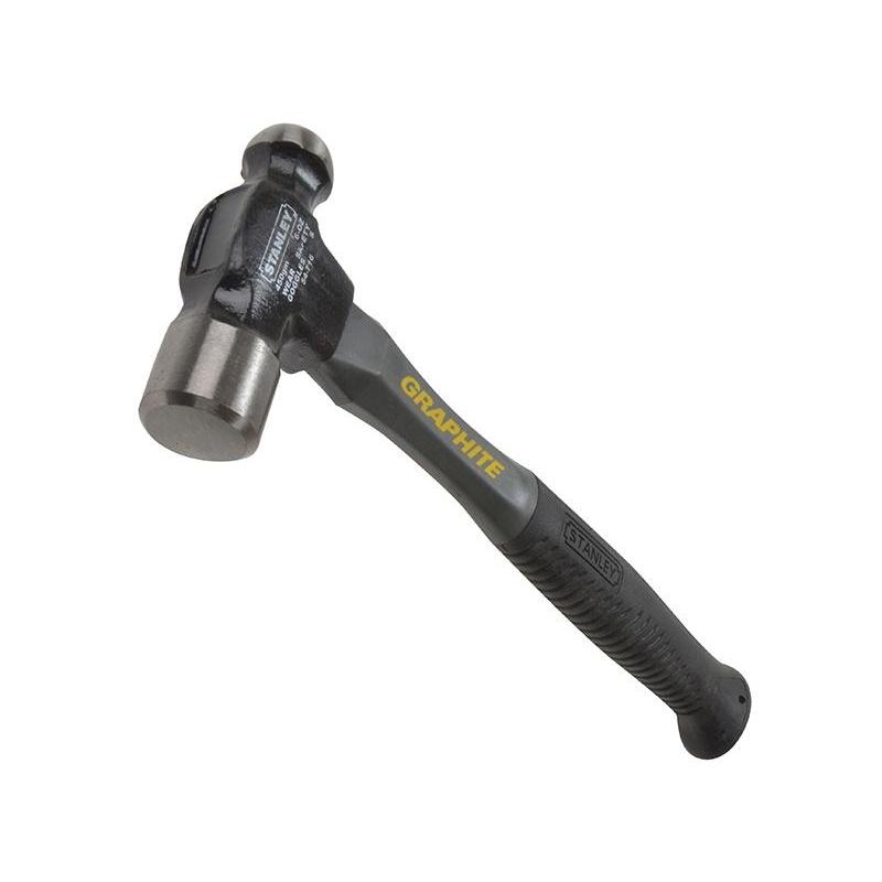 Stanley Hand Tools Ball Pein Hammer, Graphite Handle