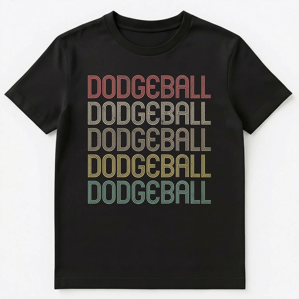 Retro Style Dodgeball Unisex T-Shirt