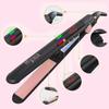 Big Stock Dual Voltage Worldwide Use 11 Temperatures Titanium Hair Straightener with US Plug for E-commerce Customers