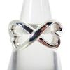 [Used] TIFFANY/Tiffany 925 Double Loving Heart Ring/No. 11/g457-46