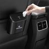 hijk1 Car Trash Can Garbage Bin Storage Box Interior Accessories For VW GTI Polo Golf Passat Tiguan Arteon Touareg Taigo Caddy Jetta B