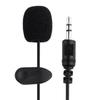 Mini Wired 3.5mm Microphones Clip On Lapel Handsfree Lavalier Mic