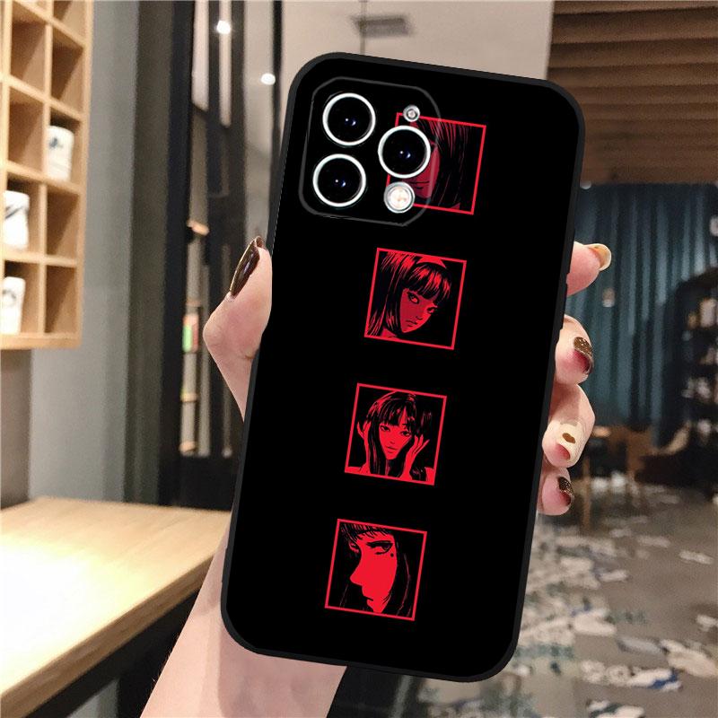 Чехол для телефона Junji Ito Tomie Для iphone 17 Pro Max 17 Pro Air 16 15 14 13 Pro Max 15 16 Pro 15Plus