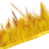 Dyeing Rooster Feathers Trim 4-6Inch Chicken Feather Fringe Ribbon for Clothing Accessories Wedding Decoration Plumas for Crafts