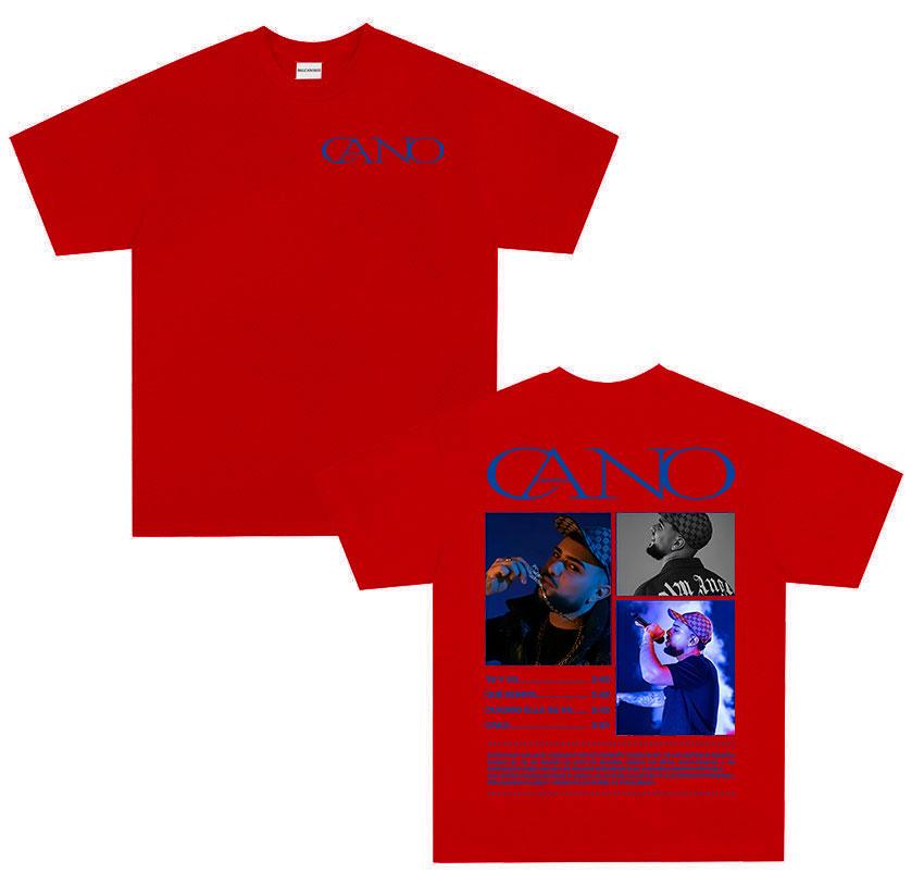 Rapper Cano Triana Tour 2025 Album Graphic Tshirt Unisex Hip Hop Gothic Punk Tshirt Vintage Oversized Short Sleeve Tees Streetwear