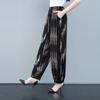 Cotton Silk Spring/summer Breathable High Waisted Leggings Lantern Pants Women's Casual Loose Oversized Pants