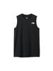 GTD Melange Crew Sleeveless Tank Size L Women's Top, Black,