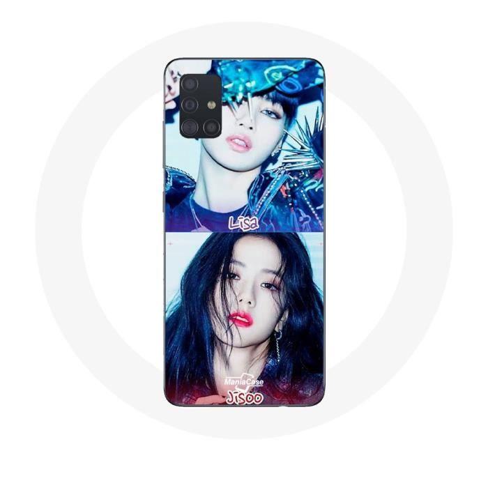 Case for Samsung Galaxy A51 5G Blackpink K-pop Group Girls Lisa and Jisoo Lovesick Girls Poster the Album