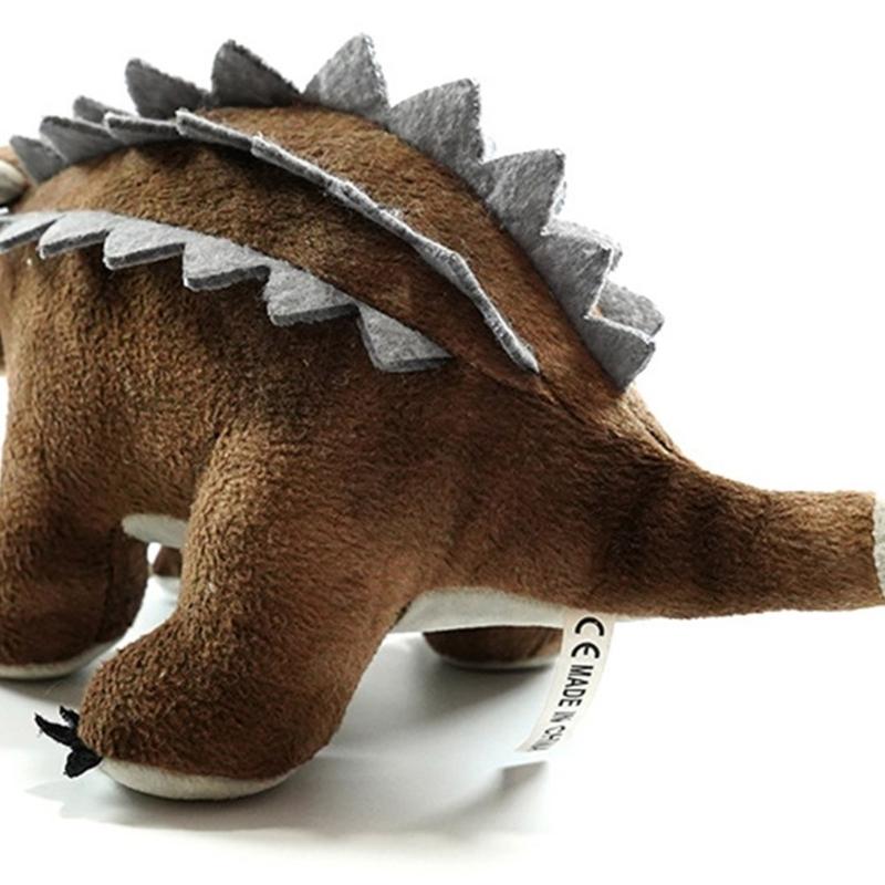 Soft Plush Dinosaur Puppet Doll Toy For Children Educational Role Playing Dinosaur Stuffed Animals Toy for Storytelling