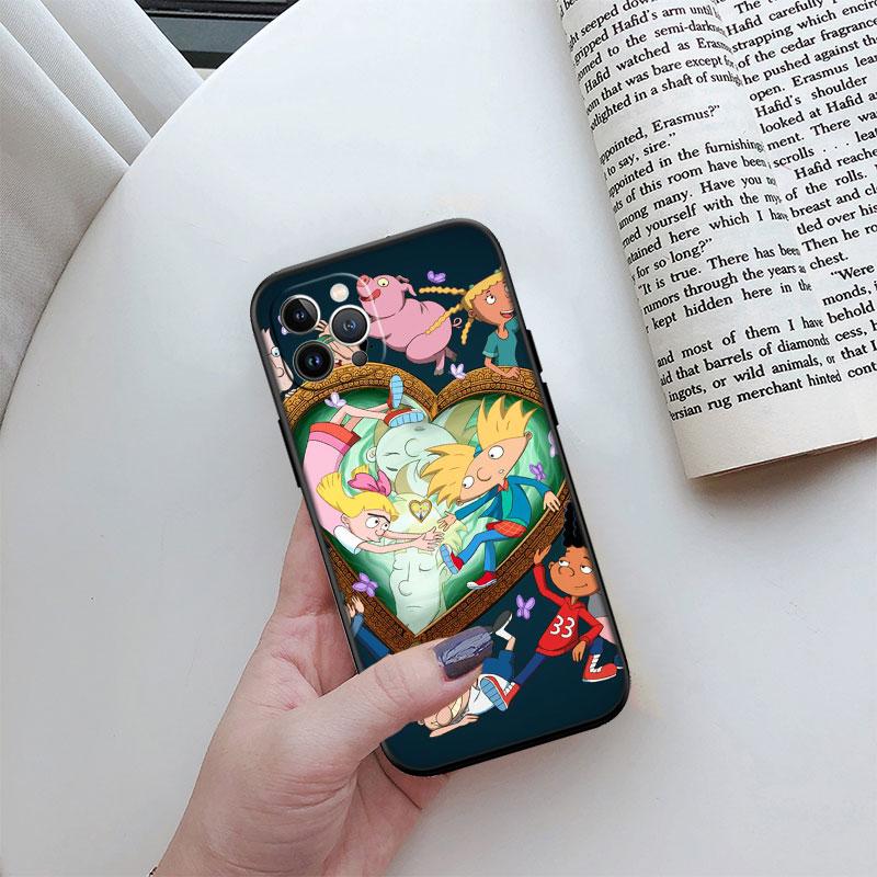 S-Special Hey A-Arnold New High-End Cover Phone Case for OPPO A3 Pro A72 A74 A76A78 A79 A94 A95 A18 A58